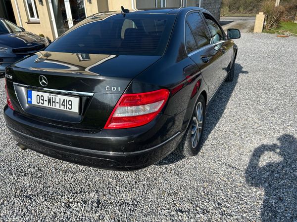 Mercedes-Benz C-Class Saloon, Diesel, 2009, Black