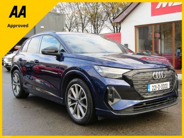 Audi Q4 e-tron Estate, Electric, 2022, Blue