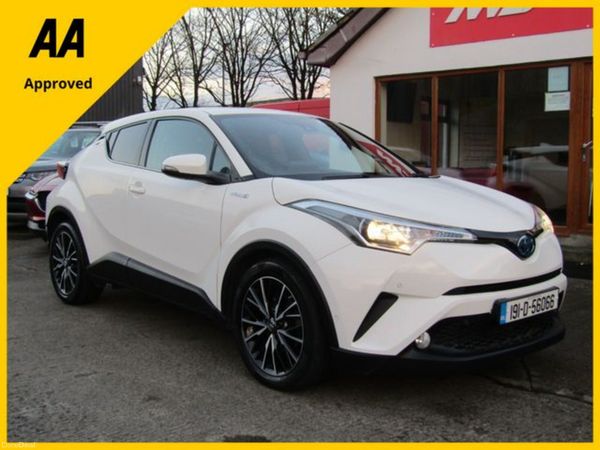 Toyota C-HR Hatchback, Petrol Hybrid, 2019, White