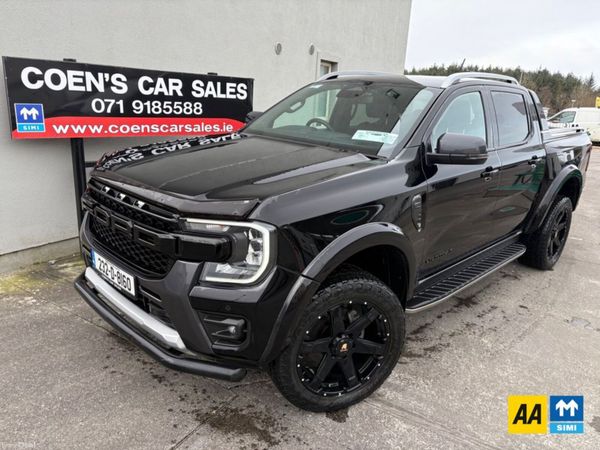Ford Ranger Pick Up, Diesel, 2023, Black
