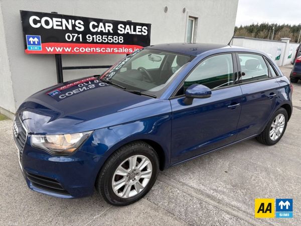 Audi A1 Hatchback, Petrol, 2012, Blue