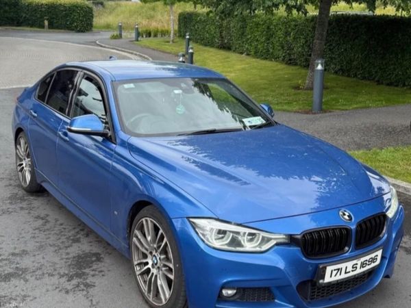 BMW 3-Series Saloon, Petrol Plug-in Hybrid, 2017, Blue