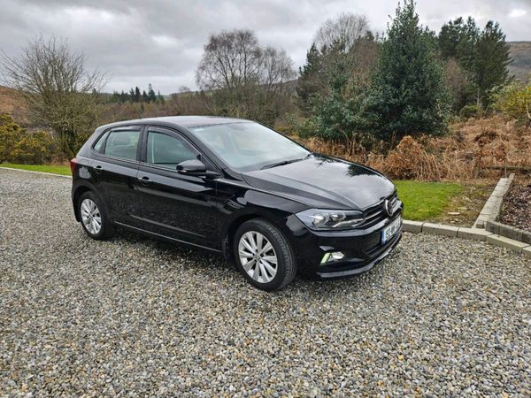 Volkswagen Polo Hatchback, Petrol, 2019, Black
