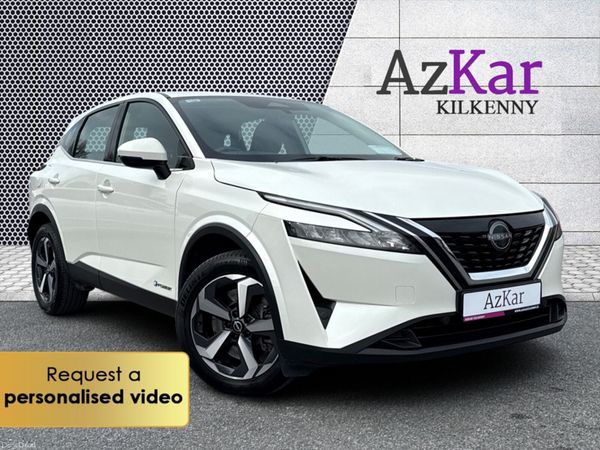 Nissan Qashqai SUV, Petrol, 2023, White