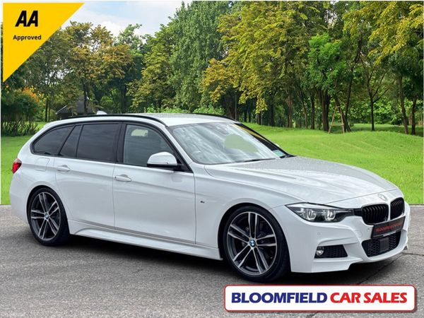 BMW 3-Series Estate, Diesel, 2017, White