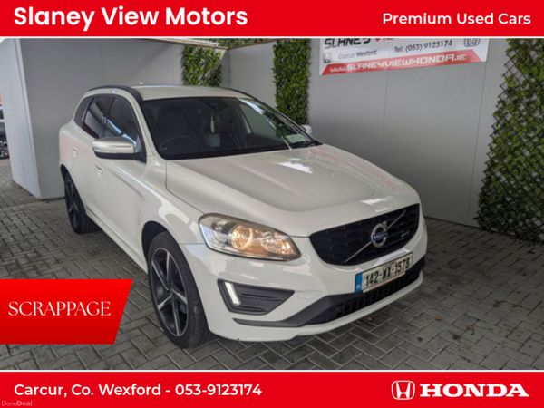 Volvo XC60 Estate, Diesel, 2014, White
