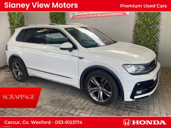 Volkswagen Tiguan Estate, Diesel, 2018, White