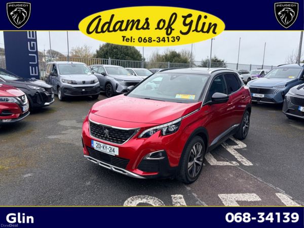 Peugeot 3008 SUV, Petrol, 2020, Red