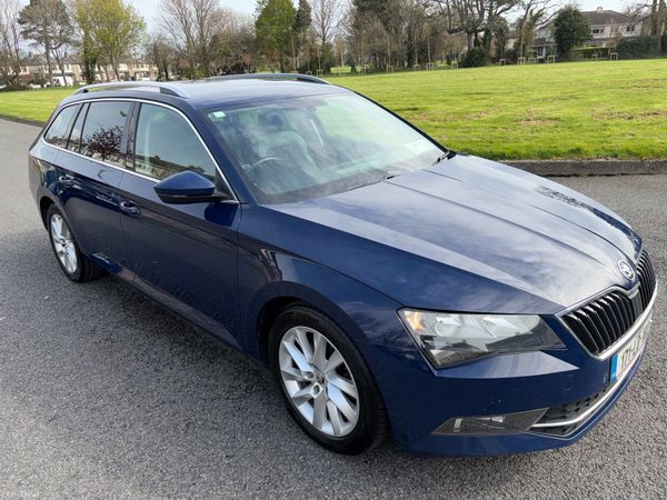Skoda Superb Estate, Diesel, 2017, Blue