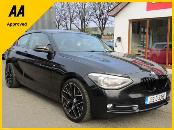BMW 1-Series Estate, Diesel, 2013, Black