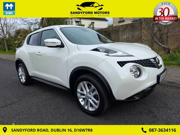 Nissan Juke MPV, Petrol, 2018, White