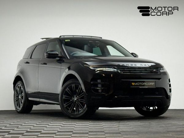 Land Rover Range Rover Evoque SUV, Petrol Plug-in Hybrid, 2024, Black