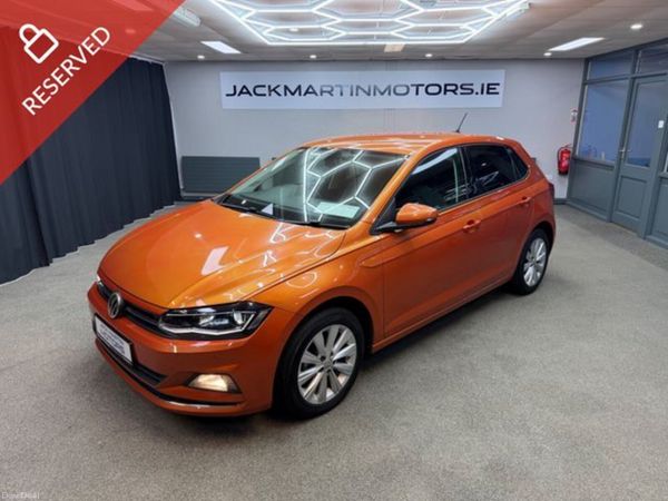 Volkswagen Polo Hatchback, Petrol, 2018, Orange