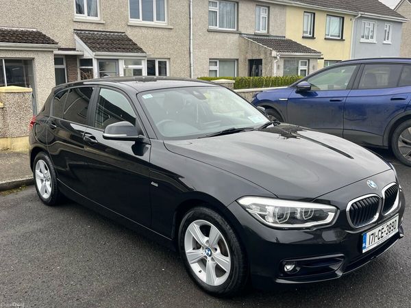BMW 1-Series Hatchback, Diesel, 2017, Black