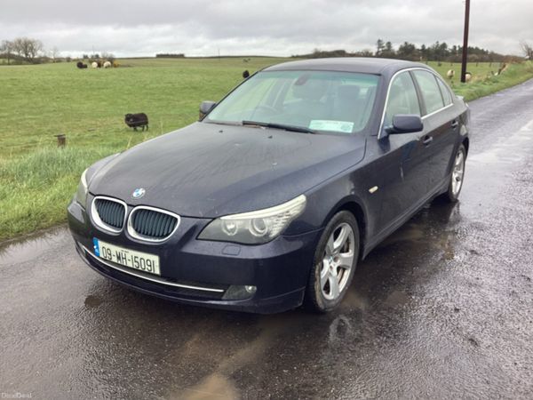 BMW 5-Series Saloon, Diesel, 2009, Blue