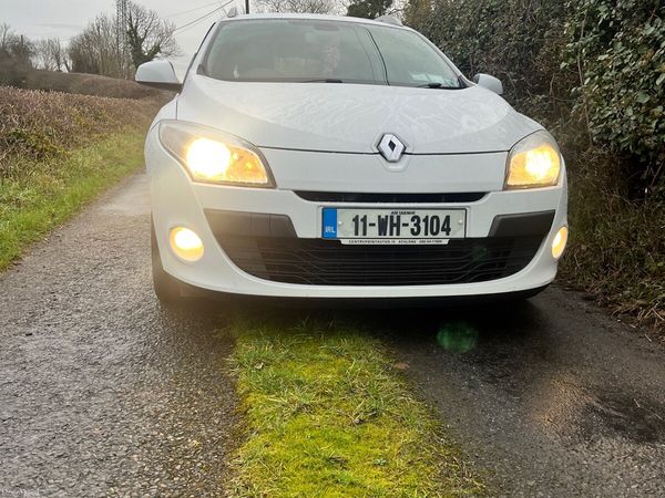 Renault Megane Estate, Diesel, 2011, White