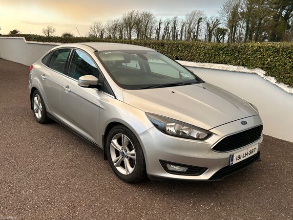 Ford Focus Saloon, Diesel, 2015, Silver