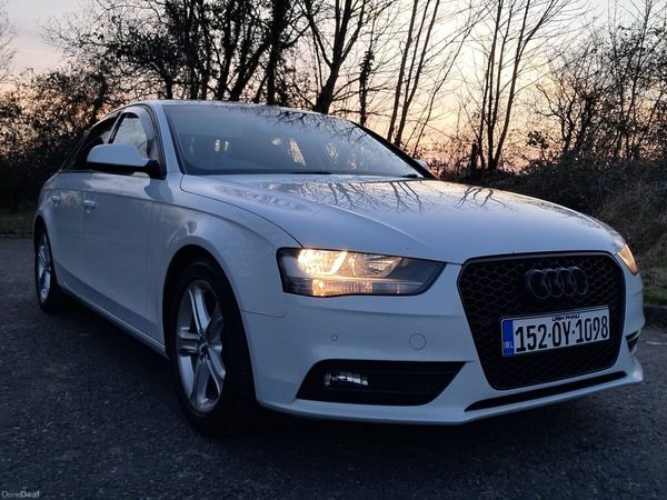 Audi A4 Saloon, Diesel, 2015, White