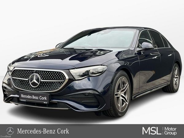 Mercedes-Benz E-Class Saloon, Diesel Hybrid, 2024, Blue