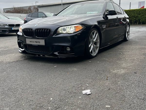 BMW 5-Series Saloon, Diesel, 2014, Black