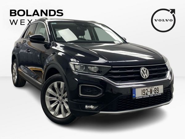 Volkswagen T-Roc SUV, Petrol, 2019, Black