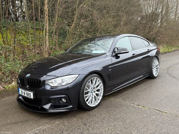 BMW 4-Series Saloon, Diesel, 2015, Black