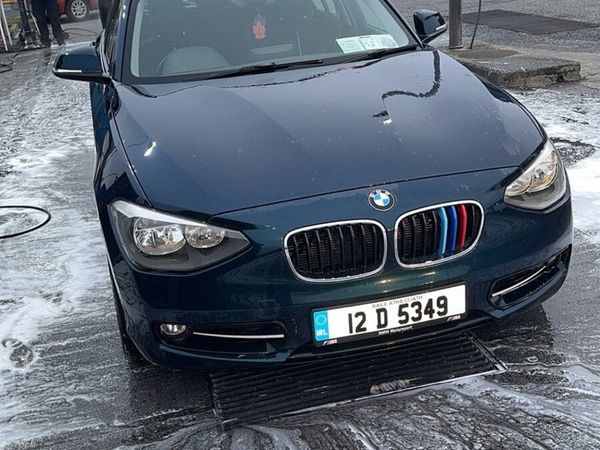 BMW 1-Series Estate, Diesel, 2012, Blue