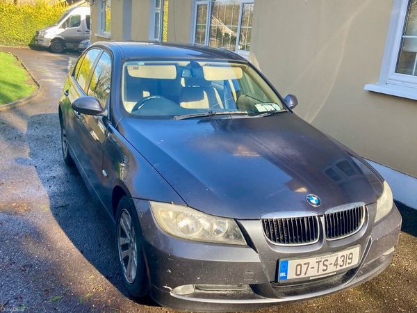 BMW 3-Series Saloon, Petrol, 2007, Grey