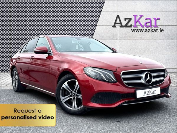 Mercedes-Benz E-Class Saloon, Diesel, 2018, Red