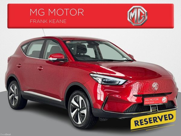 MG ZS Hatchback, Electric, 2023, Red