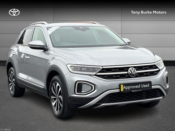 Volkswagen T-Roc SUV, Petrol, 2024, Silver
