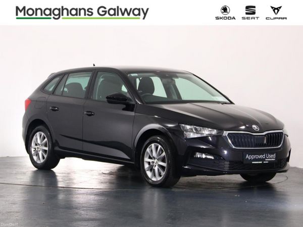 Skoda Scala Hatchback, Petrol, 2021, Black
