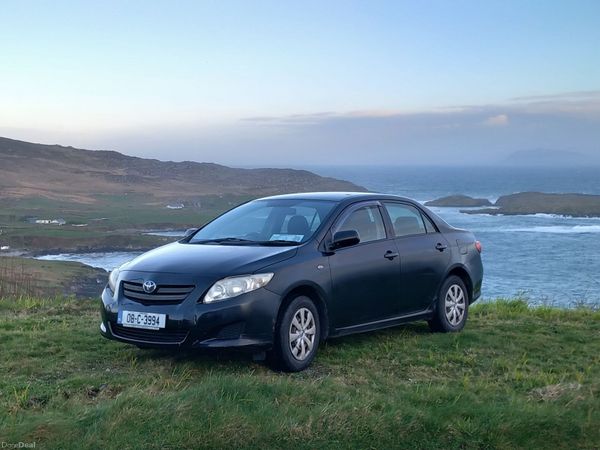 Toyota Corolla Saloon, Petrol, 2008, Black