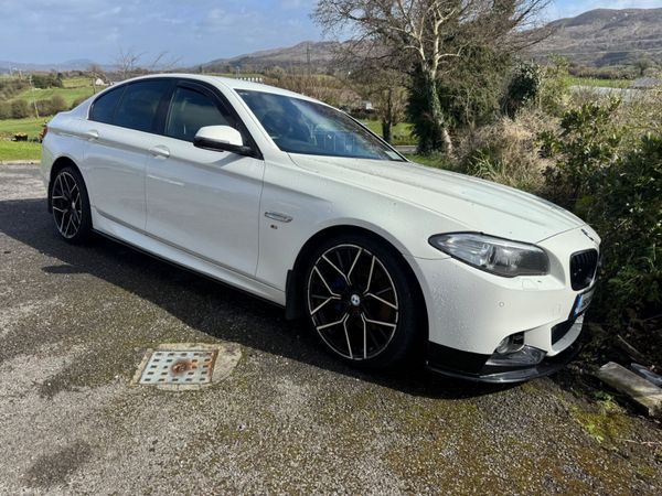 BMW 5-Series Saloon, Diesel, 2015, White