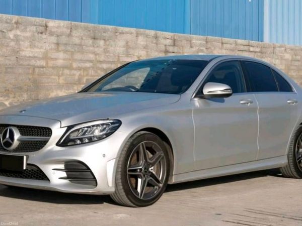 Mercedes-Benz C-Class Saloon, Diesel, 2019, Silver