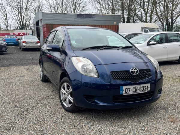 Toyota Vitz Hatchback, Petrol, 2007, Blue