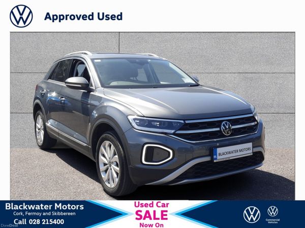 Volkswagen T-Roc SUV, Petrol, 2022, Grey