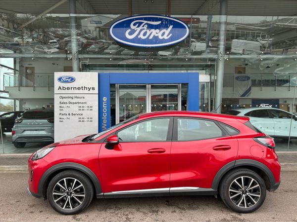 Ford Puma MPV, Petrol Hybrid, 2021, Red