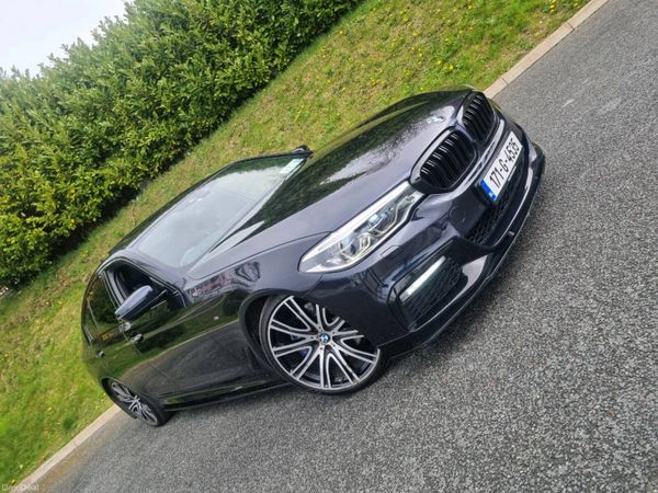 BMW 5-Series Saloon, Diesel, 2017, Black