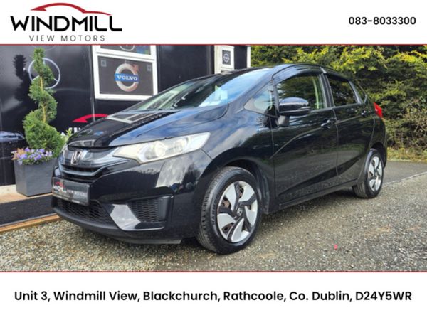Honda Fit Hatchback, Petrol Hybrid, 2014, Black