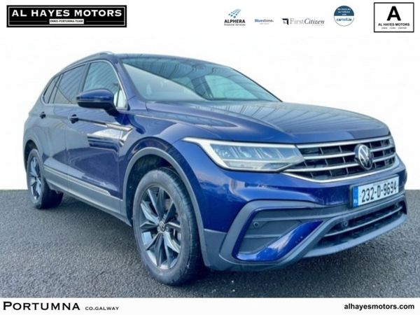 Volkswagen Tiguan Allspace SUV, Diesel, 2023, Blue
