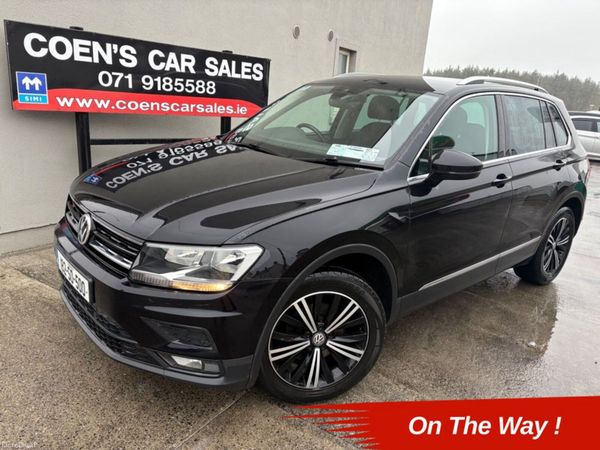 Volkswagen Tiguan SUV, Diesel, 2018, Black