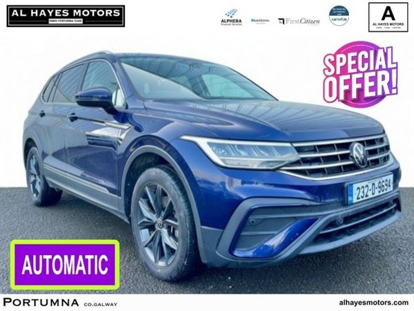 Volkswagen Tiguan Allspace SUV, Diesel, 2023, Blue