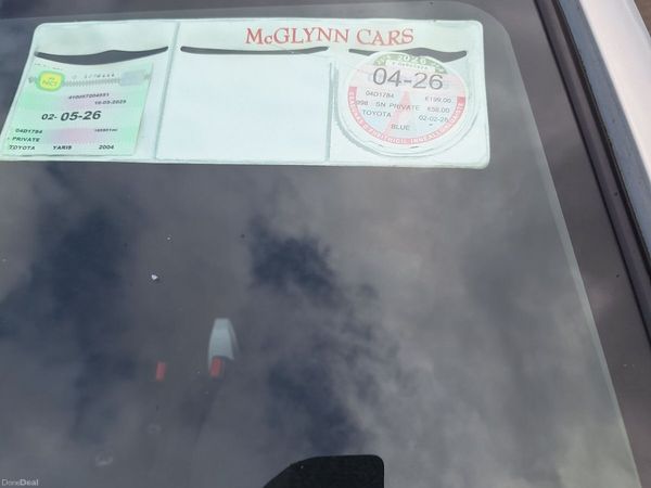 Toyota Yaris Hatchback, Petrol, 2004, Blue