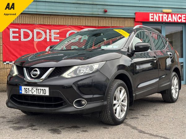 Nissan Qashqai Hatchback, Diesel, 2016, Black