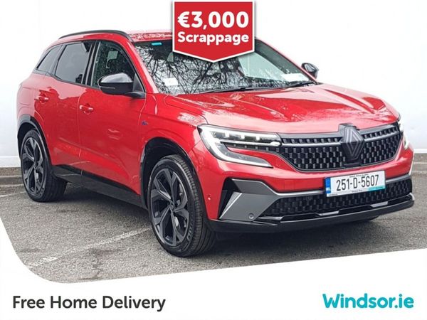 Renault Austral SUV, Petrol Hybrid, 2025, Red