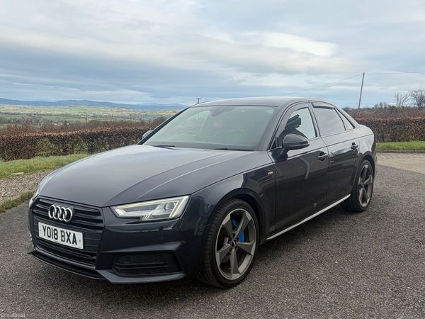 Audi A4 Saloon, Diesel, 2018, Blue