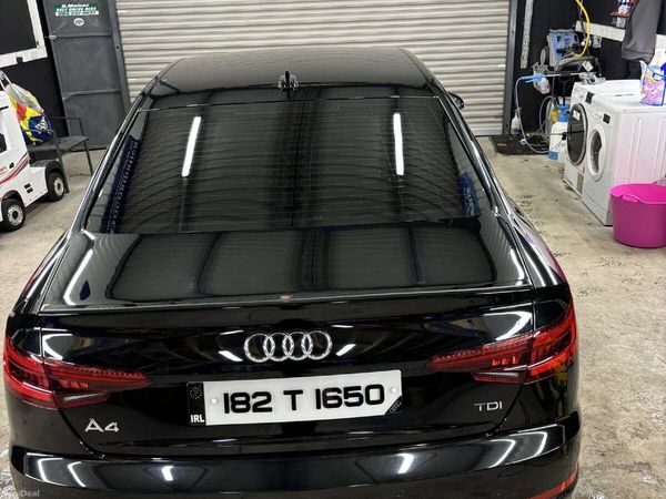 Audi A4 Saloon, Diesel, 2018, Black