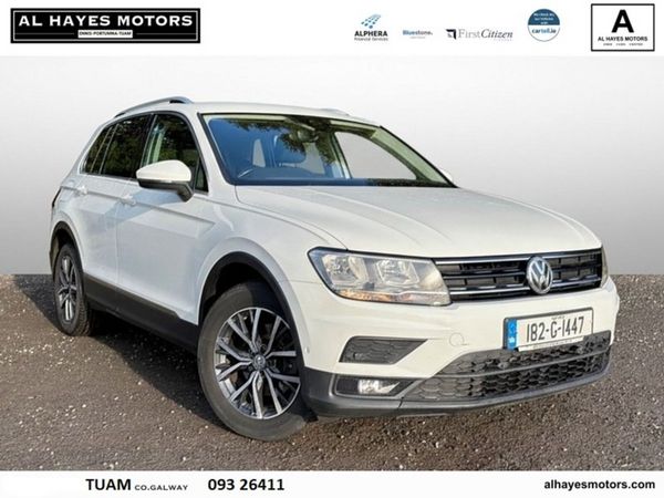 Volkswagen Tiguan SUV, Diesel, 2018, White