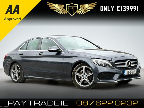 Mercedes-Benz C-Class Saloon, Diesel, 2015, Grey